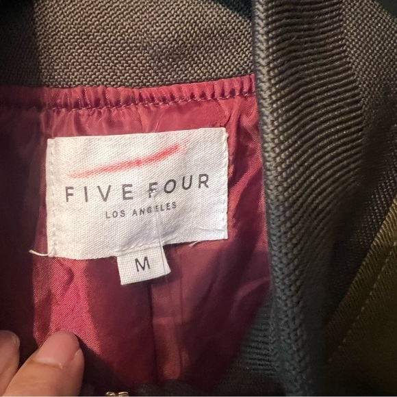 Five Four men's jacket M Olive green Army Green Zip
Bomber Jacket Coat - Picture 12 of 14